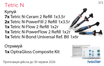 Tetric N-Ceram 2 та OptraGloss Composite Kit