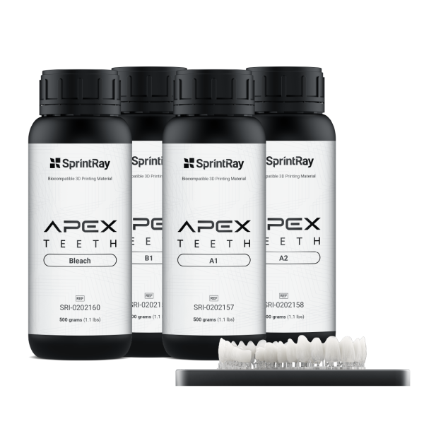 Смола для 3D-друку Apex Teeth SprintRay