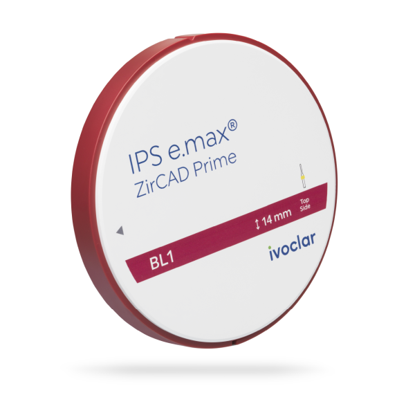 Цирконієвий диск для фрезерування IPS e.max ZirCAD Prime Цирконієвий диск для фрезерування IPS e.max ZirCAD Prime