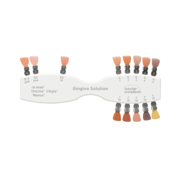 IPS Style Ceram Material Shade Guide Gingiva Solution