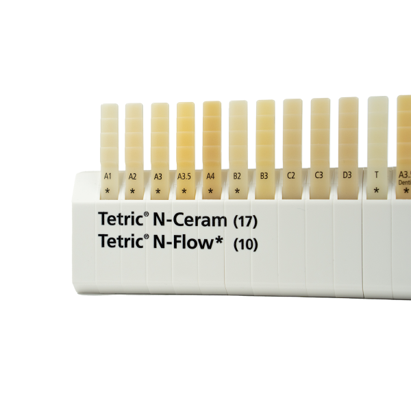 Tetric N-Family Shade Guide Tetric N-Family Shade Guide
