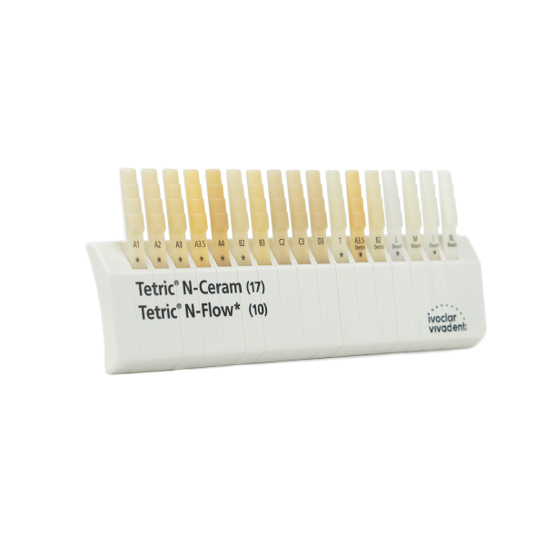 Tetric N-Family Shade Guide Tetric N-Family Shade Guide