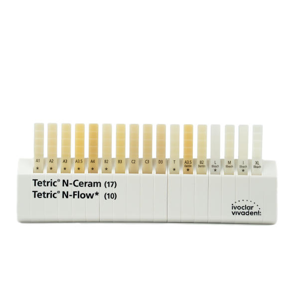 Tetric N-Family Shade Guide Tetric N-Family Shade Guide